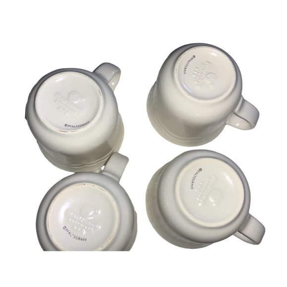 4 Pfaltzgraff Cups & Saucers- Floral Rose - Picture 4 of 7